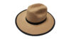 SOMBRERO DE PAJA FORRADO EN GABARDINA
