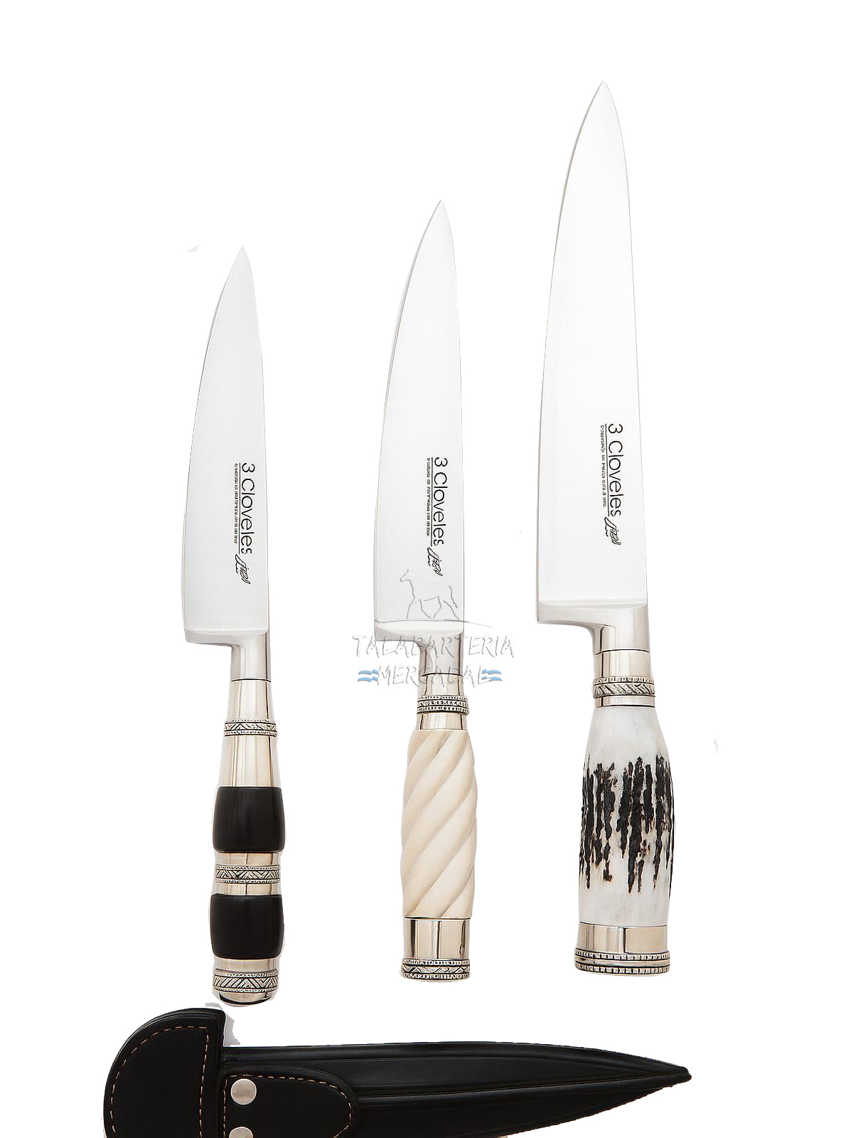 CUCHILLO 3 CLAVELES CON ALPACA