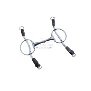 FRENO INOX BRIDON LEVANTADOR CON BISAGRA Y SOGA